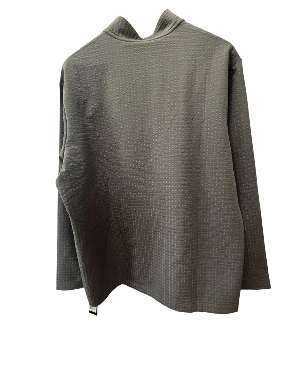 Adidas Golf Textured Quarter-Zip Pullover Mens Size XL NWT Grey